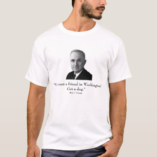 Truman och roligt citationstecken t shirt