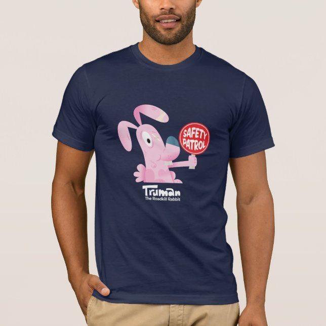 Truman roadkillkaninen tee shirt (Framsida)