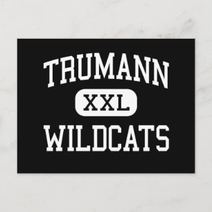 Trumann - Wildcat - High - Trumann Arkansas Vykort