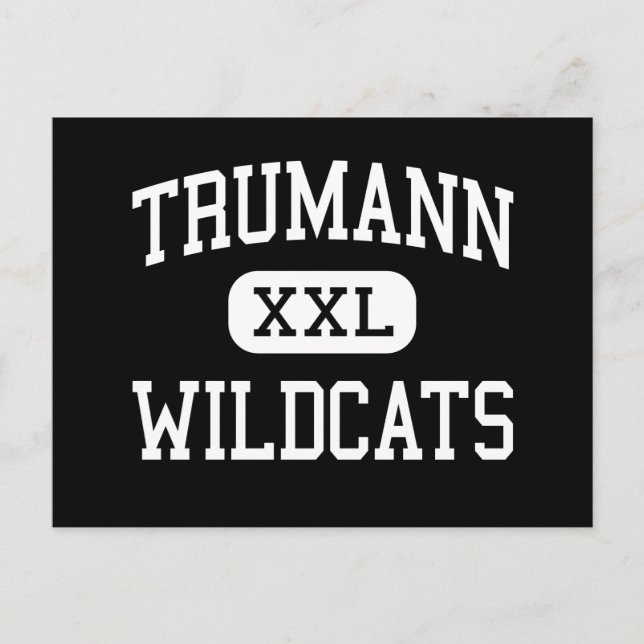 Trumann - Wildcat - High - Trumann Arkansas Vykort (Framsida)