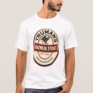Trumans kraftig T skjorta för Oatmeal T-shirt