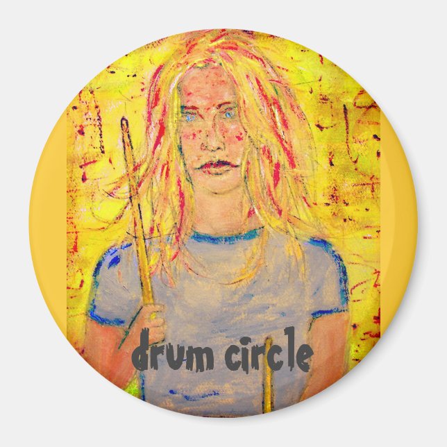 trumcirkel magnet (Framsidan)