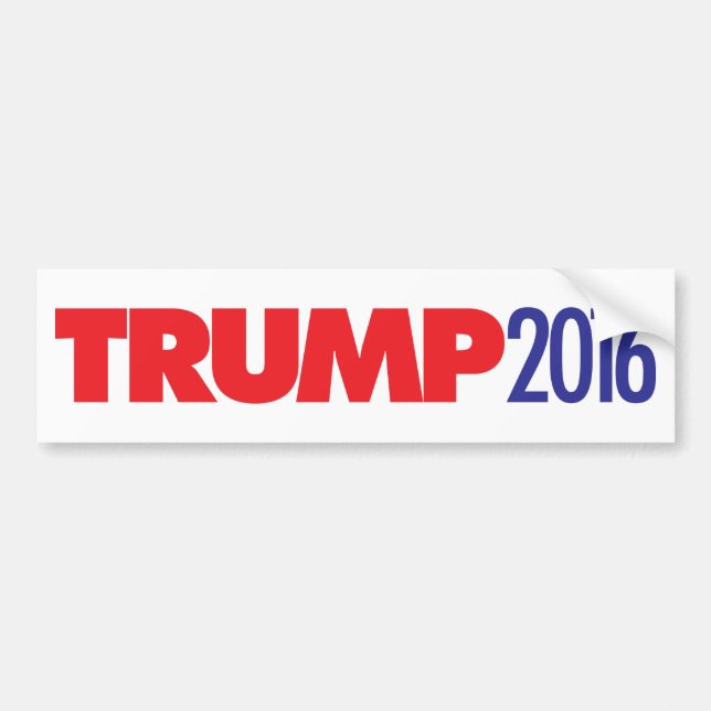Trumf 2016 bildekal (Framsidan)