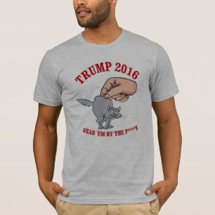 Trumf 2016 - Hastigt grepp dem vid pet---- - - T Shirt