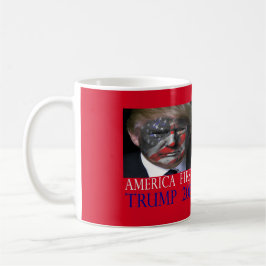 TRUMF AMERIKA FÖRSTA 2016 kaffemugg