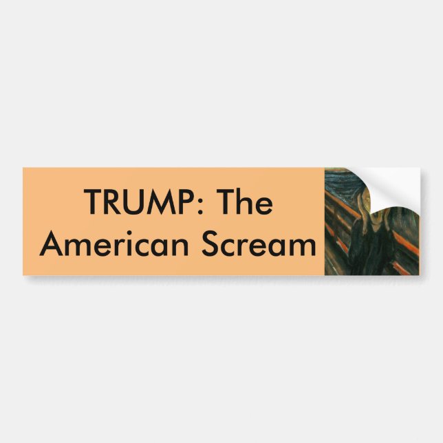 Trumf "amerikanskriet ", bildekal (Framsidan)