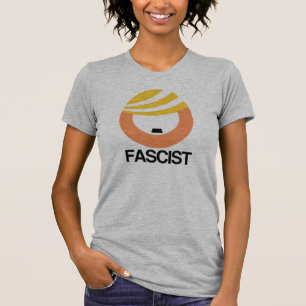 Trumf är en Fascist -- Inget Muslimförbud - Tee Shirt