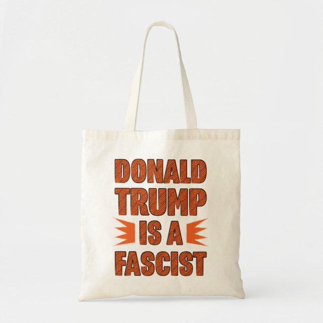 Trumf är en Fascist Tygkasse (Framsidan)