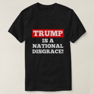 Trumf är en T-tröja för medborgaresmäleksvart Tee Shirt