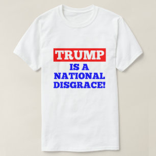Trumf är en T-tröja för medborgaresmälekvit T Shirt