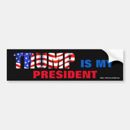 TRUMF är min president Bildekal