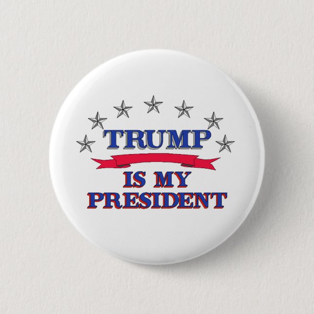 Trumf är min president knapp (Framsida)