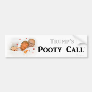 Trumf bildekal "för Pooty appell"