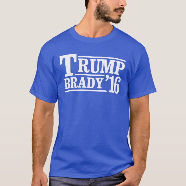 Trumf/Brady '16 T-shirt (Framsida)