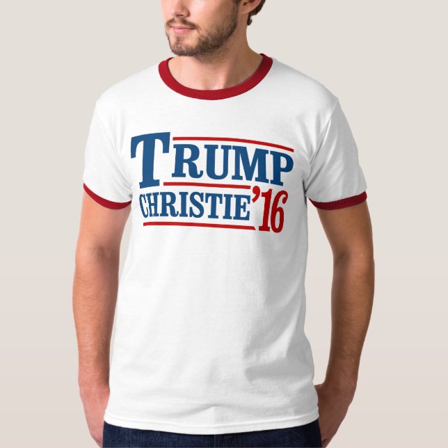 Trumf Christie 2016 T-shirt (Framsida)