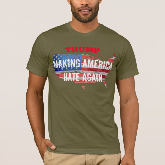 Trumf: DanandeAmerika HAT igen T Shirt (Framsida)