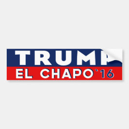 Trumf El Chapo för presidentbildekal Bildekal