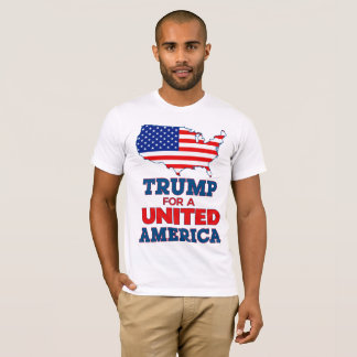 Trumf för en enig Amerika T-tröja Tröja