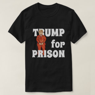 "Trumf för fängelse" med trumf i orange Jumpsuit Tee