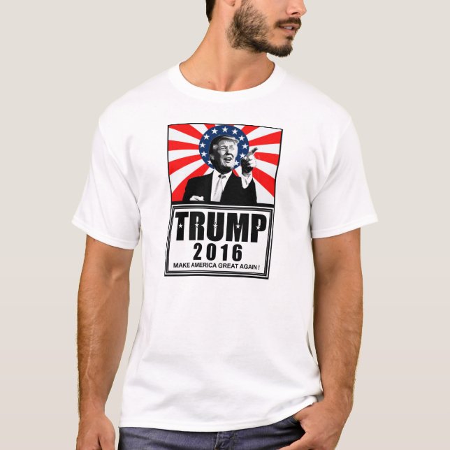 Trumf för presidentTshirt T-shirt (Framsida)