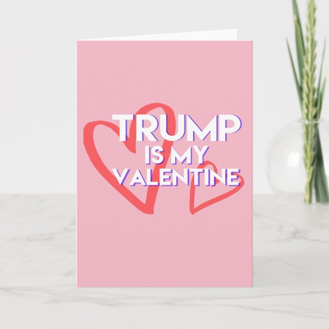 Trumf för trumfvalentinkortet är min valentin helgkort (Framsida)