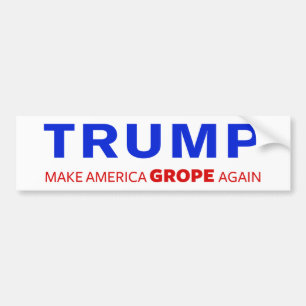 Trumf: Gör Amerika att treva igen Bildekal