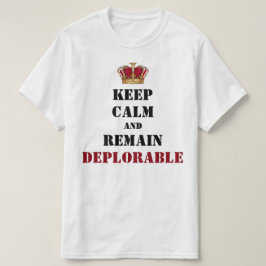 Trumf krönade beklagansvärt tee shirt