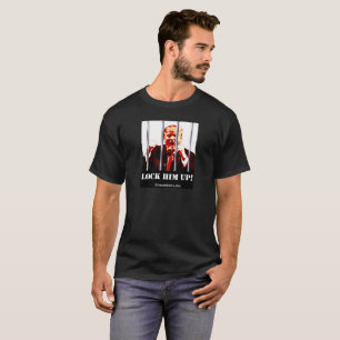 Trumf - låsa upp honom - t-skjorta, grått, stor t shirt