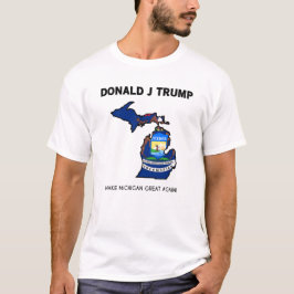Trumf MAGA Michigan Tröja