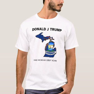 Trumf MAGA Michigan Tröja