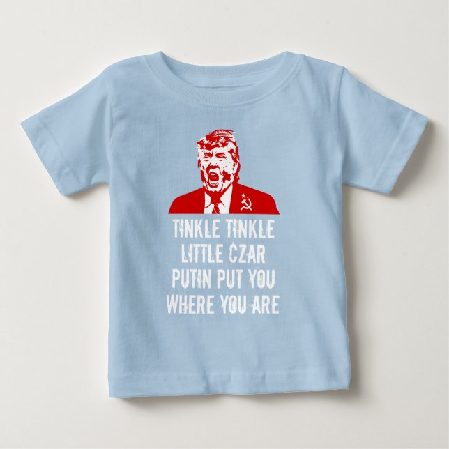 TrumfbabyT-tröja: "Tsar för plingpling lite… ", T-shirt (Framsida)