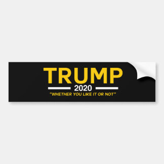 Trumfbildekal 2020 bildekal