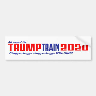 Trumfbildekal 2020 bildekal