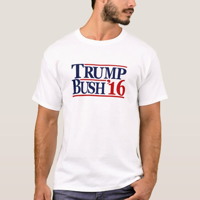TrumfBush T-tröja 2016 Tee Shirt (Framsida)