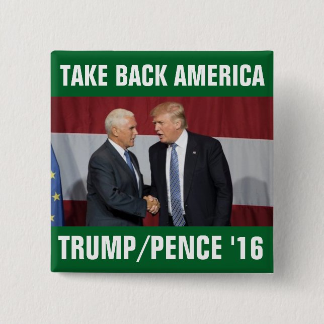 Trumfencentmynt 2016 tar tillbaka Amerika Knapp (Framsida)