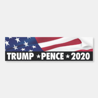 Trumfencentmynt 2020 bildekal