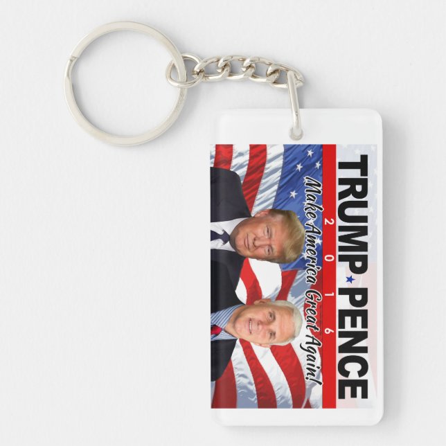 Trumfencentmyntfoto 2016 nyckelring (Framsidan)