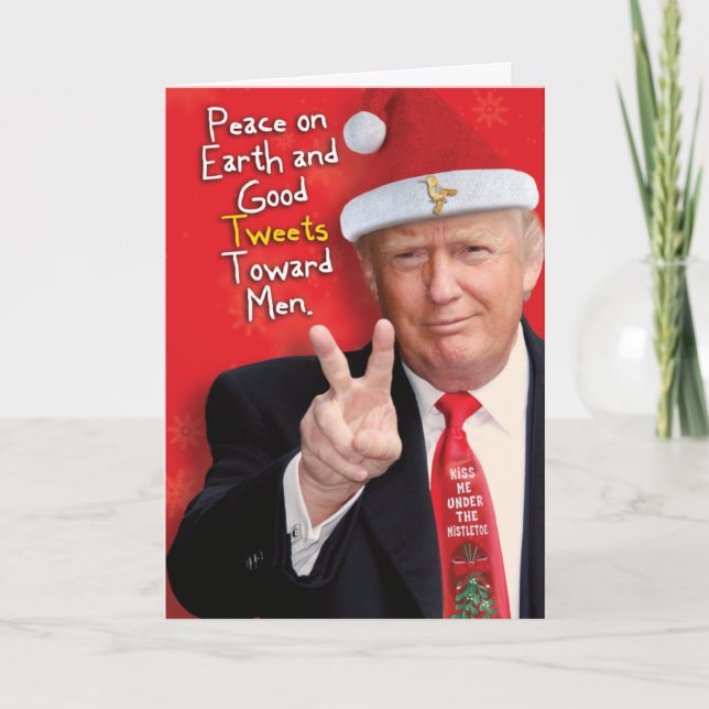 Trumffred på kort för papper för jordjulskämt (Framsida)
