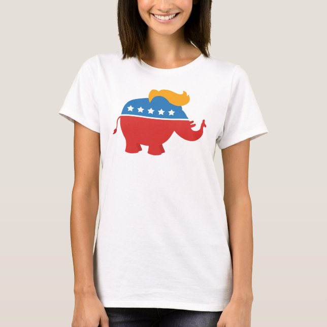 TrumfGOP-elefant T-shirt (Framsida)