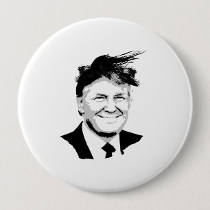 Trumfhårkam över knapp
