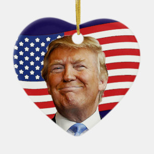 Trumfhjärta Julgransprydnad Keramik