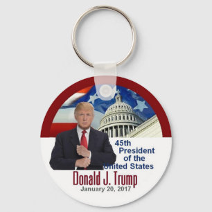 TRUMFinvigning Keychain Nyckelring