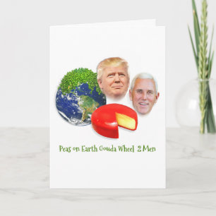 Trumfjulkortet, ärtor på jordGouda rullar Helgkort