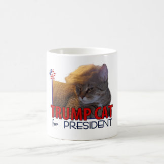 Trumfkatt för president! kaffemugg