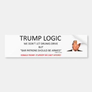 Trumflogik Bildekal