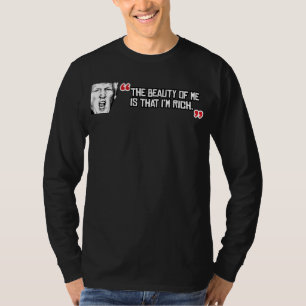 Trumfnågot att säga skönheten av mig är att t shirt