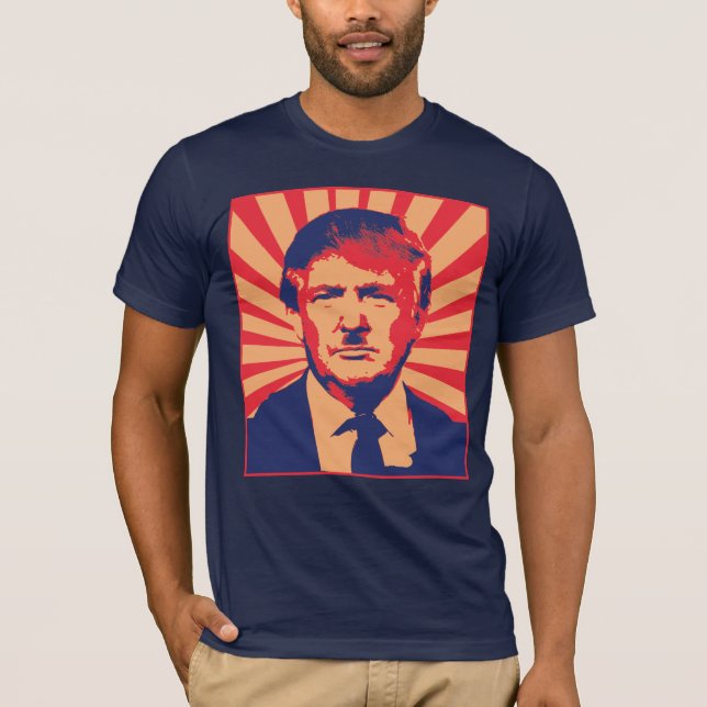 Trumfpropaganda - Anti-Trumf 2016 - Tee Shirt (Framsida)