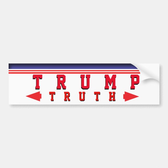 Trumfsanning Bildekal (Framsidan)