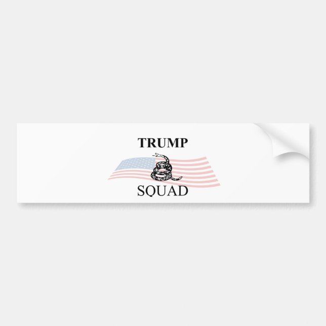 TrumfSquad Bildekal (Framsidan)