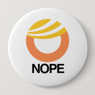 TRUMFSYMBOL - NOPE -- Anti-Trumf design - Knapp